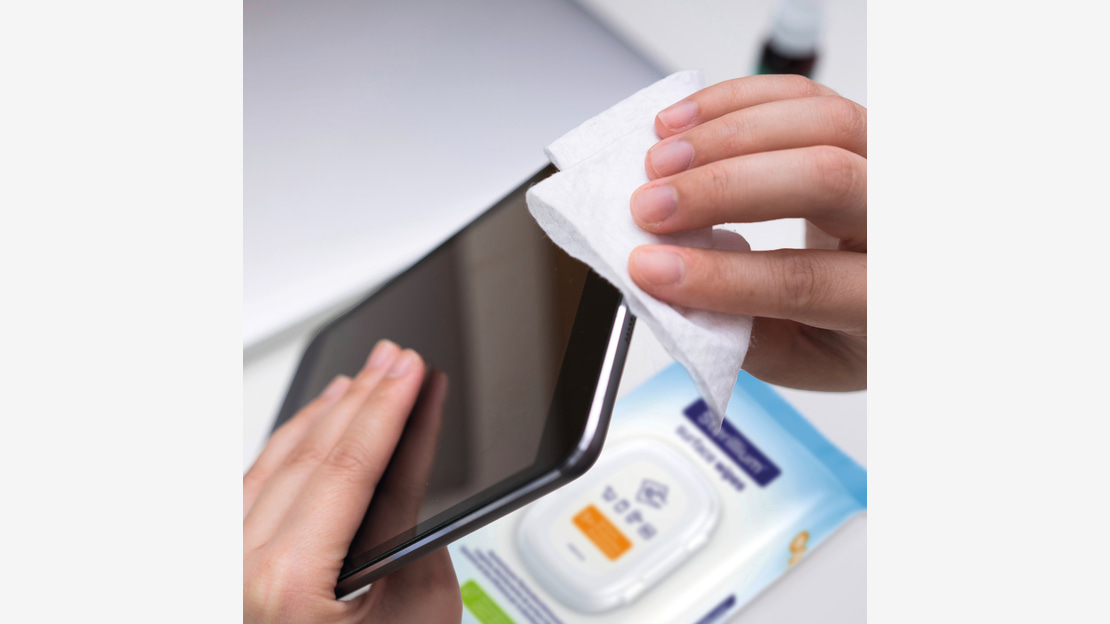 Sterillium surface wipes Anwendungsbild