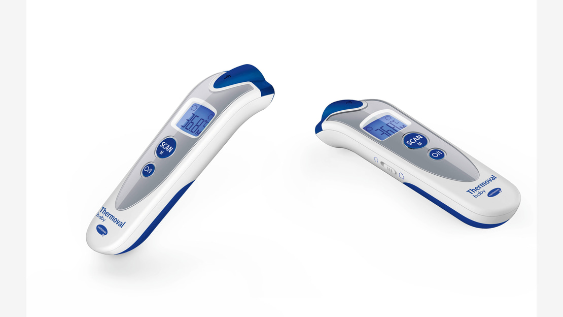 Thermoval baby thermometers