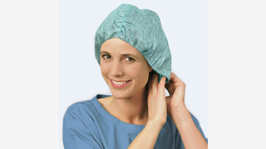 Foliodress Comfort cap Comfort Dino surgeon wearing cap