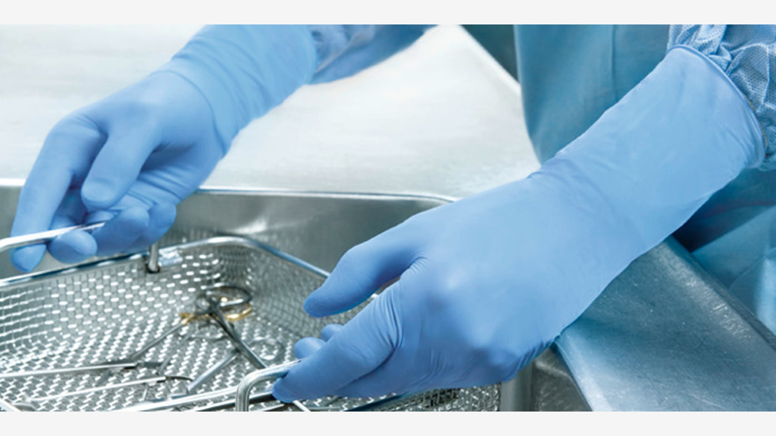 Anwendung Peha-soft nitrile guard