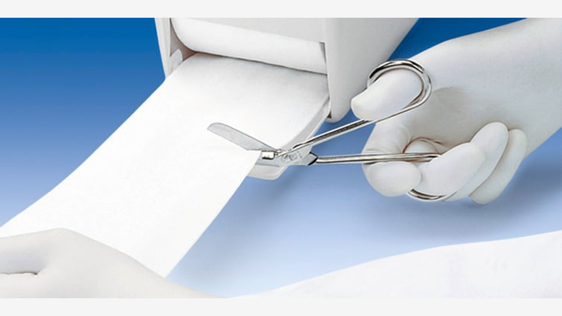 Mullro, the pure and soft absorbent cotton gauze from the roll, guarantees a need-based and economical use.