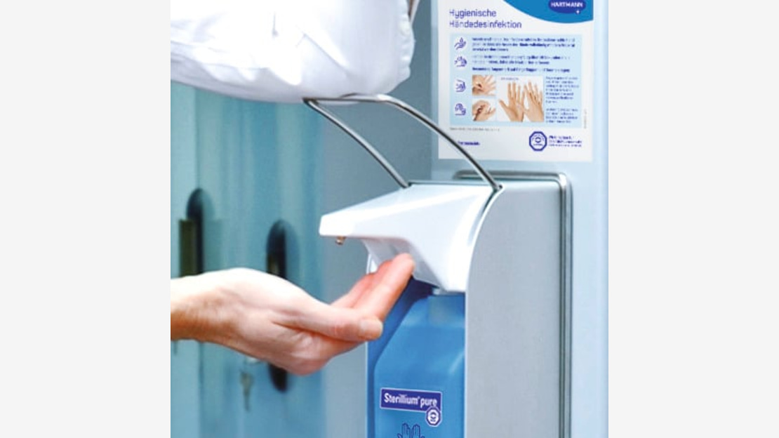 Hygienetower Anwendungsbild