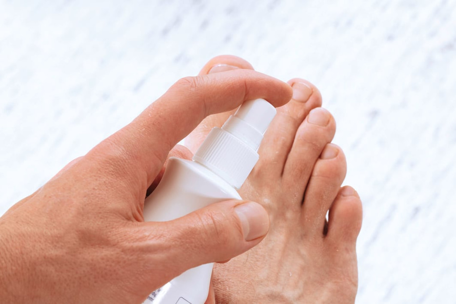 ​Cutasept® feet Anwendungsbild