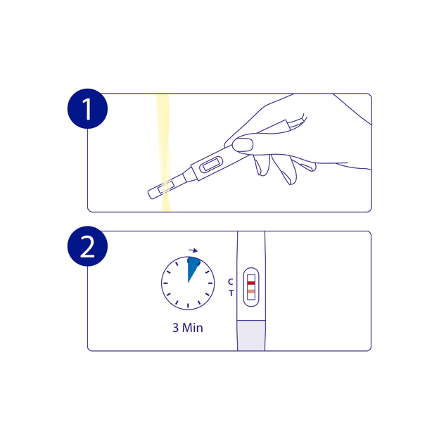Veroval® self-test early pregnancy application guide
