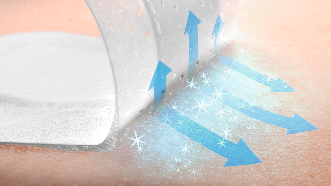 Cosmopor silicone application