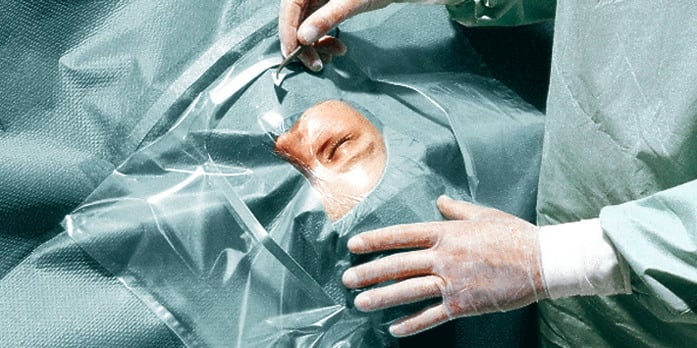 Foliodrape Ophthalmology Drape