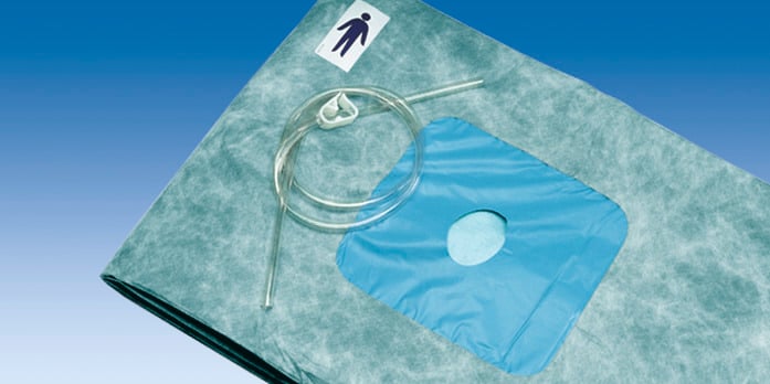 Foliodrape arthroscopy drapes are mainly used in knee-joint arthroscopy procedures.
