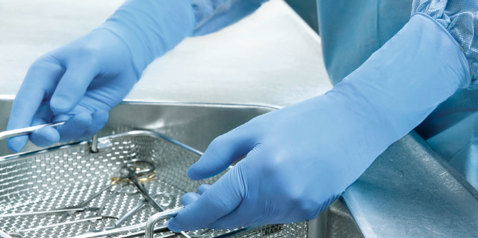 Anwendung Peha-soft nitrile guard