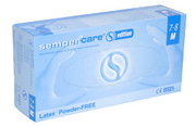 Latex exam glove powder-free