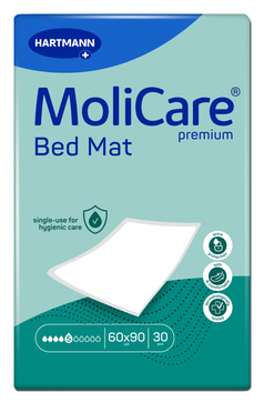 MoliCare® Premium Bed Mat 5 drops 60x90cm 30pcs - Packshot