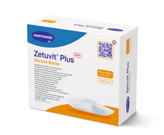 Zetuvit Plus Silicone Border 10x10