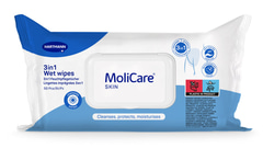 MoliCare Skin 3in1 Wet wipes-packshot