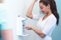 Manual Disinfection Dispenser Application