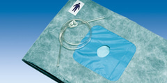 Foliodrape arthroscopy drapes are mainly used in knee-joint arthroscopy procedures.