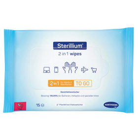 Sterillium® 2 in 1 wipes