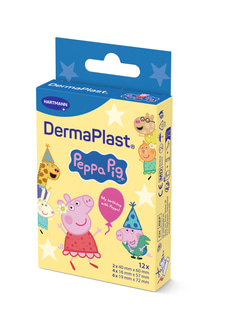 packshot-DermaPlast-PeppaPig-3sizes-P12-REF5353080