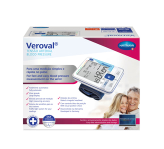 Packshot blood pressure monitor wrist (EN, PT)