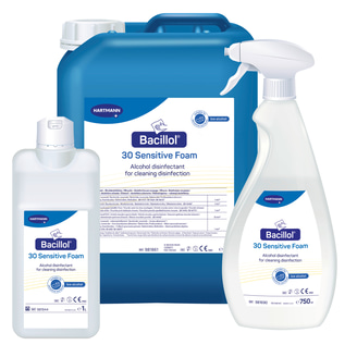 Discover Bacillol 30 Sensitive Foam, a high-quality alcohol-based disinfectant designed for effective cleaning and sanitization. Ideal for sensitive surfaces.