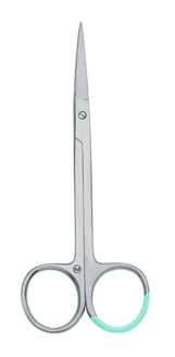 Iris scissor curved 11.5 cm