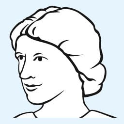 Risk Prevention Foliodress cap Comfort Dino pictogram surgical clothing