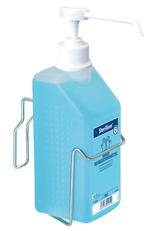 BODE Eurodispenser 3 met gebogen houder - voor 1000 ml flacon