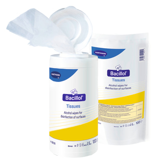 BACILLOL Wipes Tuchspender – 1 Stück, Für Desinfektion Und Wundversorgung