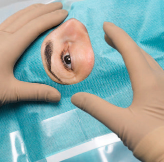 Foliodrape Ophthalmology Drape