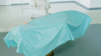 Foliodrape Protect ENT/Maxillofacial Drape_Applied on patient
