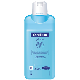 Experience exceptional hygiene with Sterillium Gel Pure, a perfume-free hand disinfectant enriched with skin-caring components. Ideal for maintaining cleanliness with care.