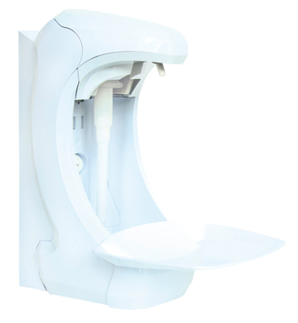 Dispenser, Eurodispenser, Eurodispenser RX5 Touchless, pump, drop catcher, drip tray, wallmount, Sterillium