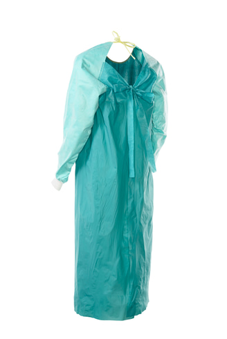 Foliodress® Gown Comfort Urology Ultra Reinforced Rückansicht NEU