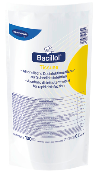 Packshot Bacillol Tissues Beutel 975673