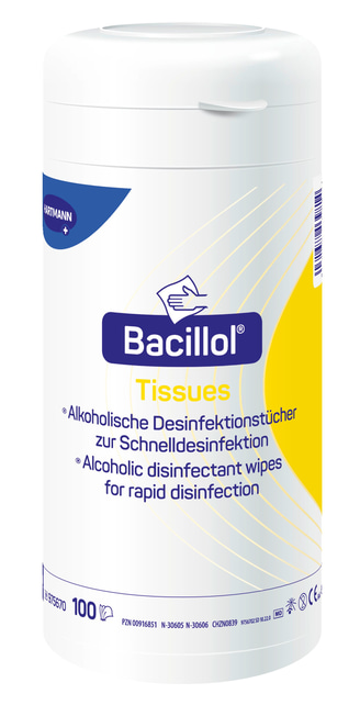 Packshot Bacillol Tissues Spender Dose 975670