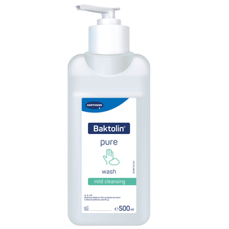 Baktolin pure 500 ml with pump packshot front