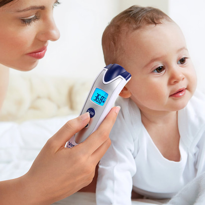 Medição sem contato para bebês Veroval 