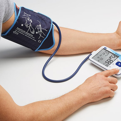 Veroval Upper Arm blood pressure monitor product application image