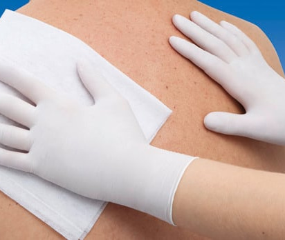 Peha-soft nitrile White Anwendung