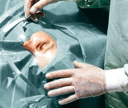 Foliodrape Ophthalmology Drape