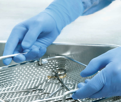 Anwendung Peha-soft nitrile guard