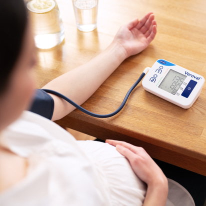 Veroval compact upper arm blood pressure monitor