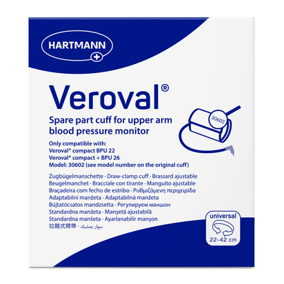 Packshot Veroval reserve manchet BPU22 en BPU26