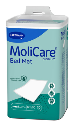Angled Packshot MoliCare premium Bed Mat Relaunch 2025