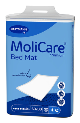 Angled Packshot MoliCare premium Bed Mat Relaunch 2025
