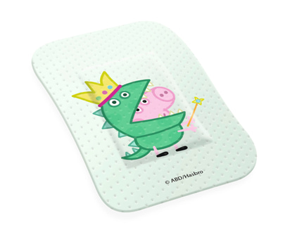 product-image-Cosmos-Tititas-DermaPlast-Peppa-Pig-Plaster-60x40mm-waved-design2