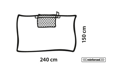 Foliodrape Protect Plus Surgical drape, adhesive, crepe