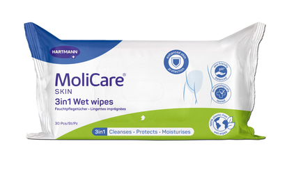 Packshot MoliCare Skin 3in1 Wet wipes Relaunch 2025