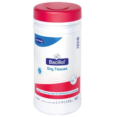 Packshot Bacillol Oxy Tissues 100T 981982 Dual Use 0925.tif