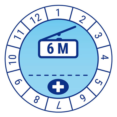 Packshot Sticker adhesive stability 6 months 990002
