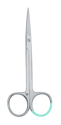 Iris scissor curved 11.5 cm