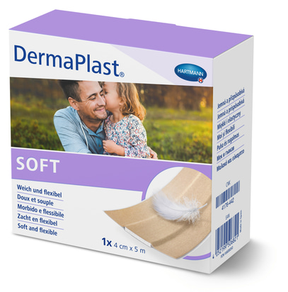 DermaPlast Soft, 4 cm x 5 m